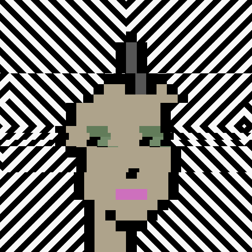 Glitch in the PunksMatrix #8510 classic