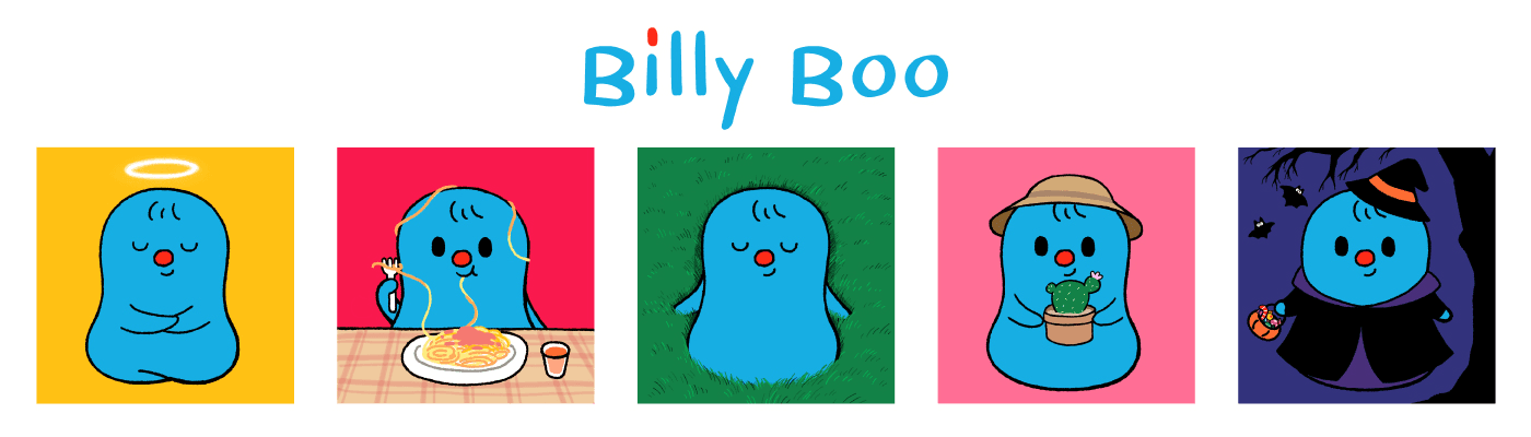 Billy-Boo-NFT 배너