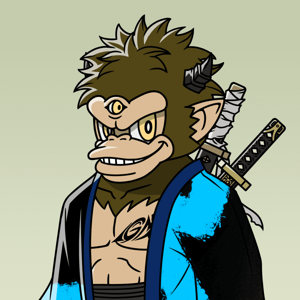 Neo Samurai Monkey #1060