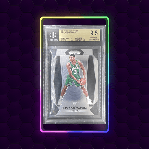 2017-18 PANINI PRIZM #16 JAYSON TATUM BGS 9.5 GEM MINT 0011685702