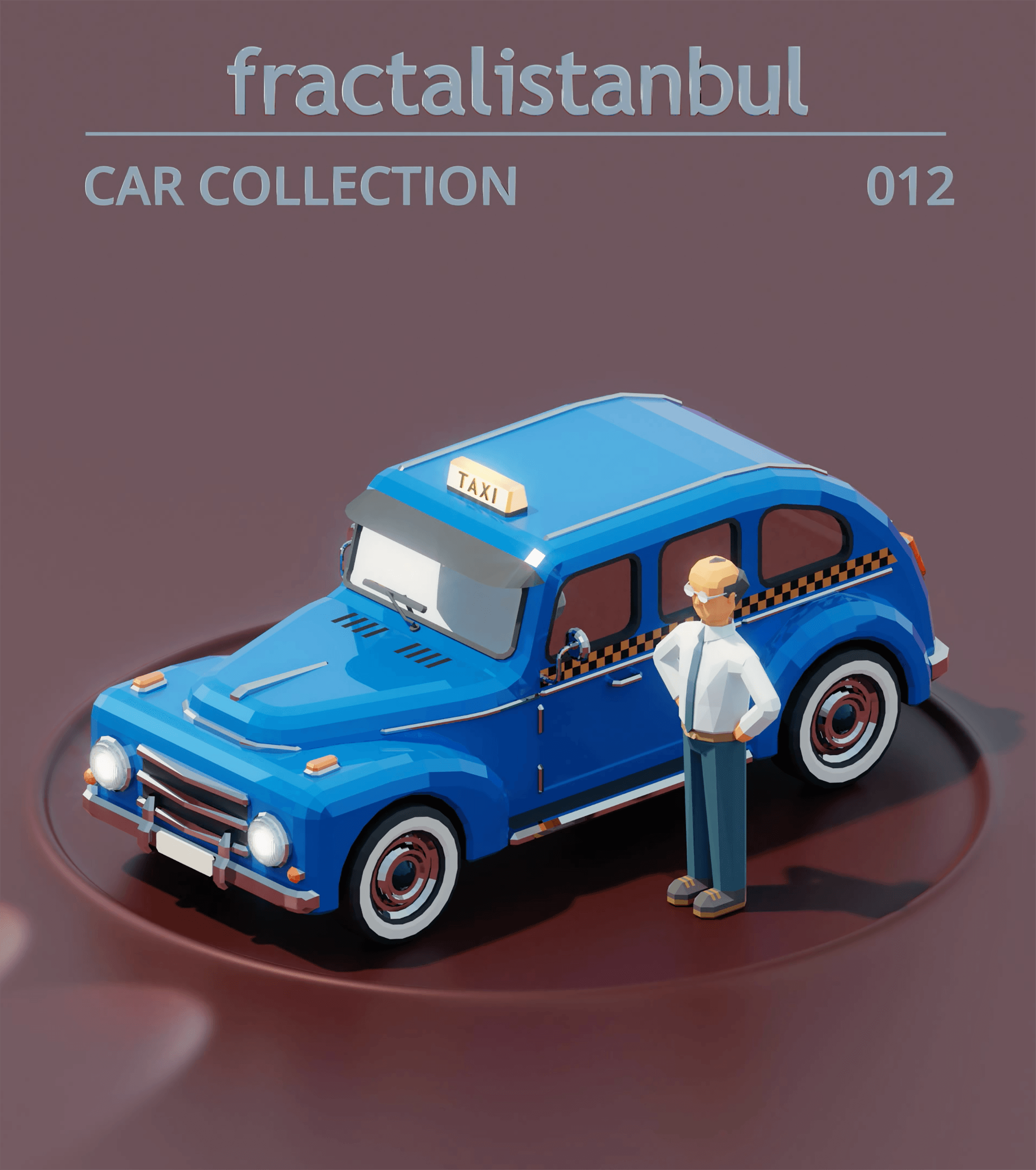 Car 012 - Blue 01/10