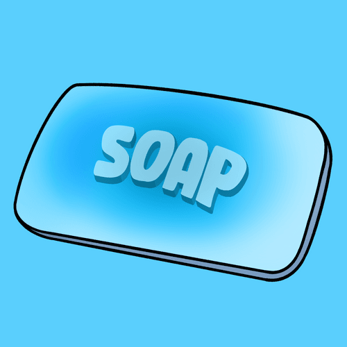 Bars of soap