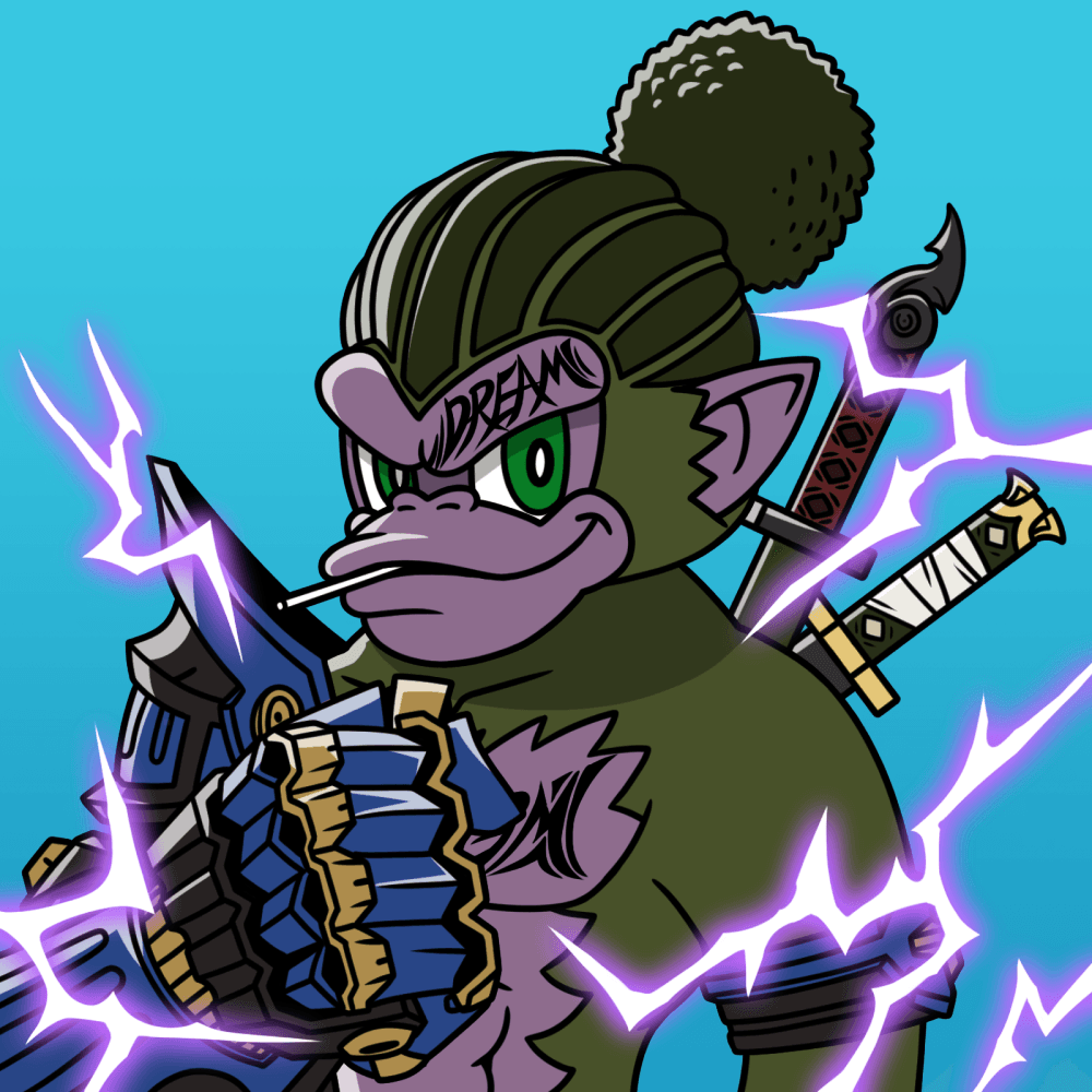 Neo Samurai Monkey #2396