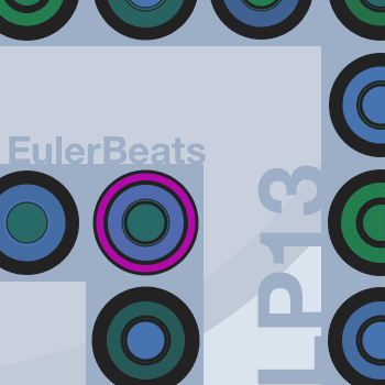 EulerBeats LP13 Generative Cover Art