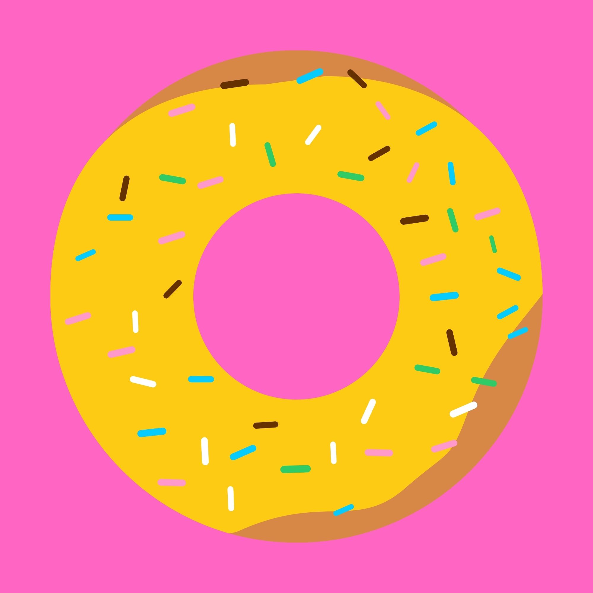 Donut #49 - Poly Donuts | OpenSea