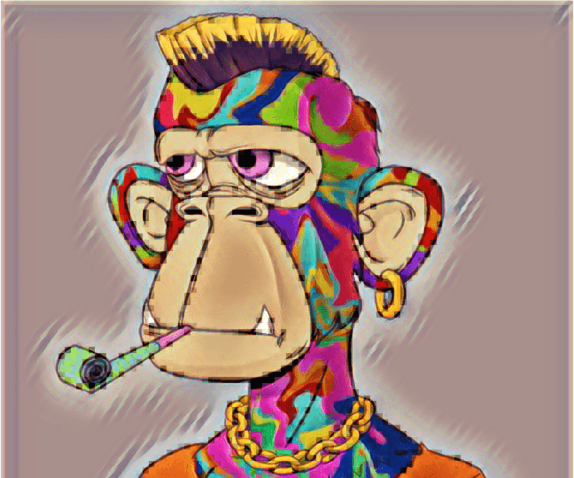 Bored Ape ( punk mohawk) - Official_Fer-Chain APE Collection | OpenSea