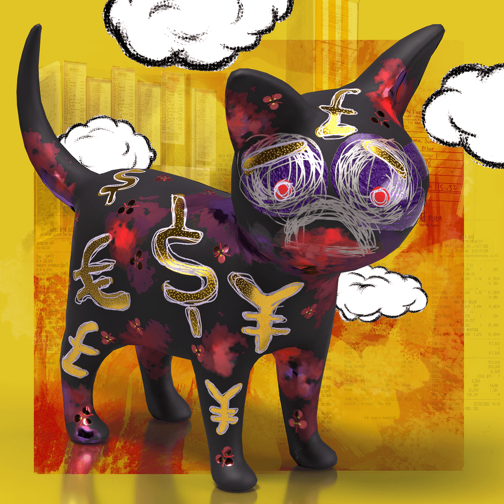 Metallic Cat 50 Metallic Cat Vol 01 OpenSea
