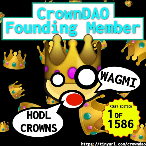 1st Edition CrownDAO Founding Member NFT