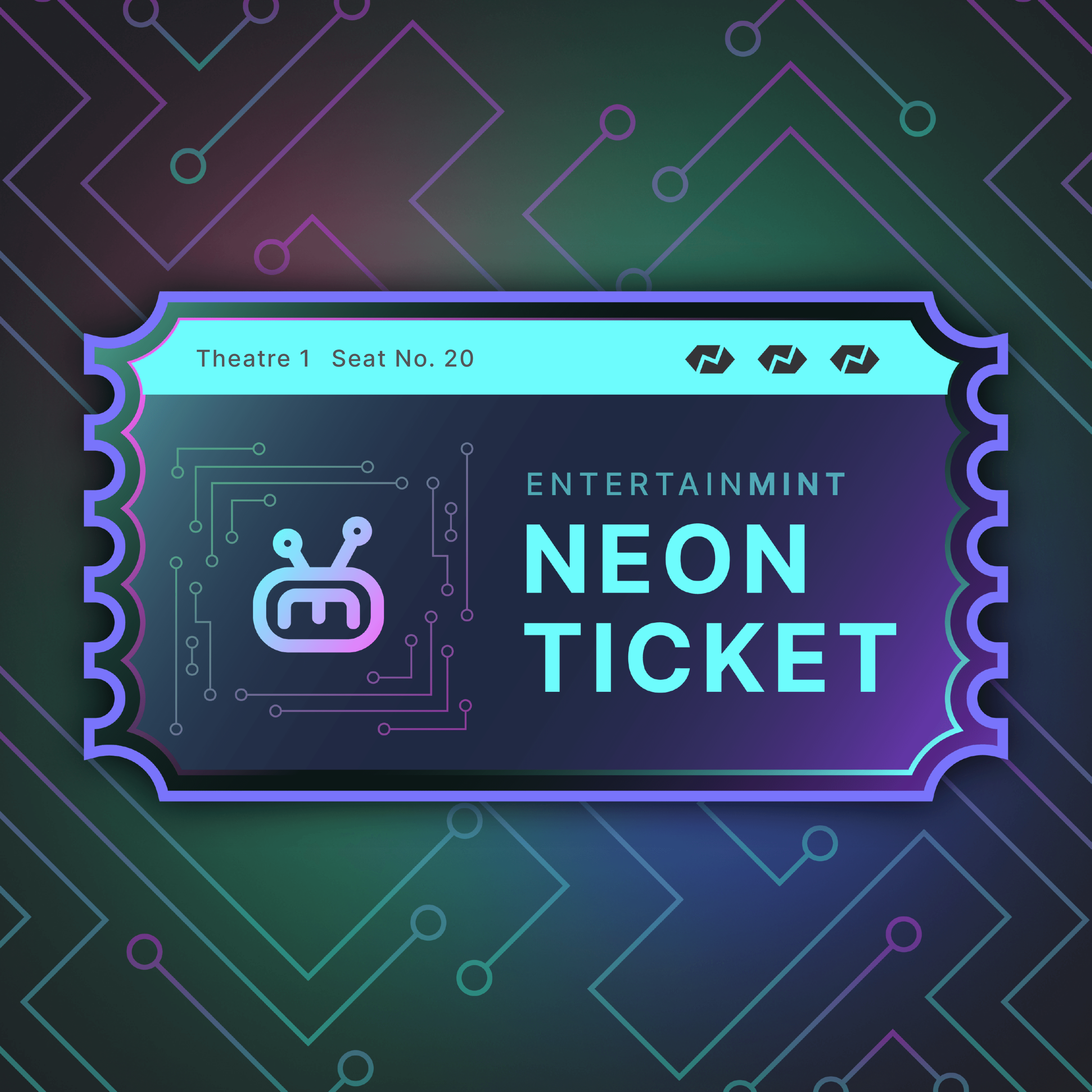 Neon Ticket #20