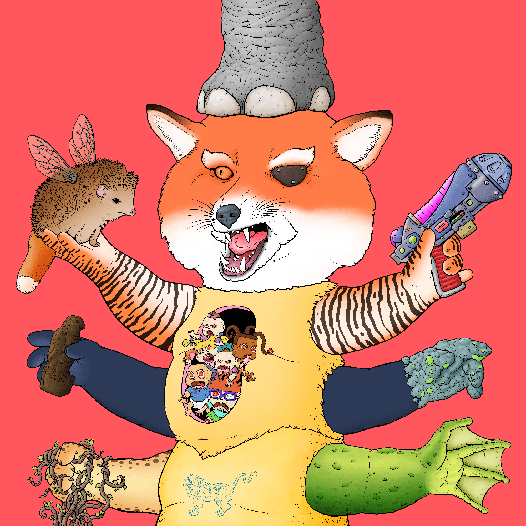 Chimerapillar #1214 - Chimerapillars | OpenSea