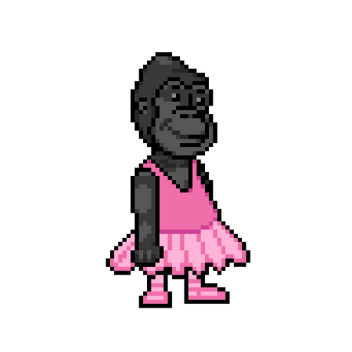 Crypto Harambe #115 - Ballerina Harambe