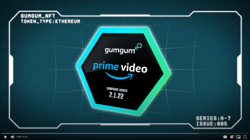 Amazon Prime Wheels of Time In-Game NFT