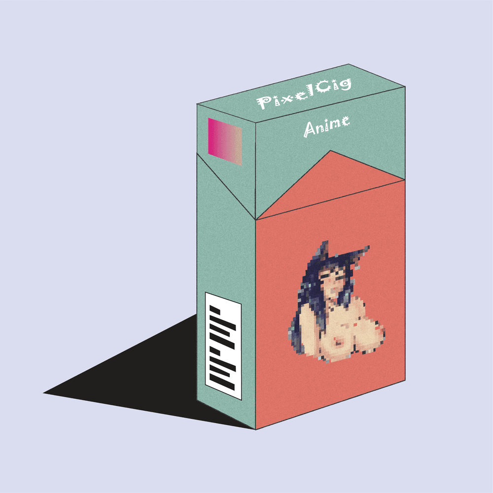 Anime Cigarette Pack - PIXELCIG | OpenSea