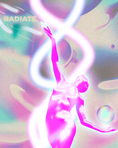 Radiate. 