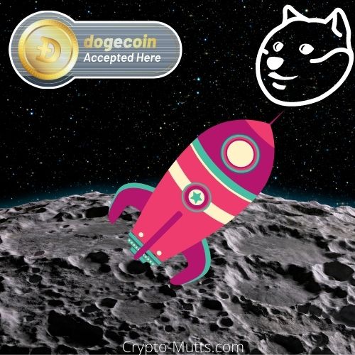 Dogecoin to Moon Crypto-Mutts.com Doge Coin Crypto-Casa.com #25