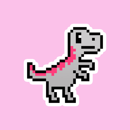 PixelSaurus Rex #0196