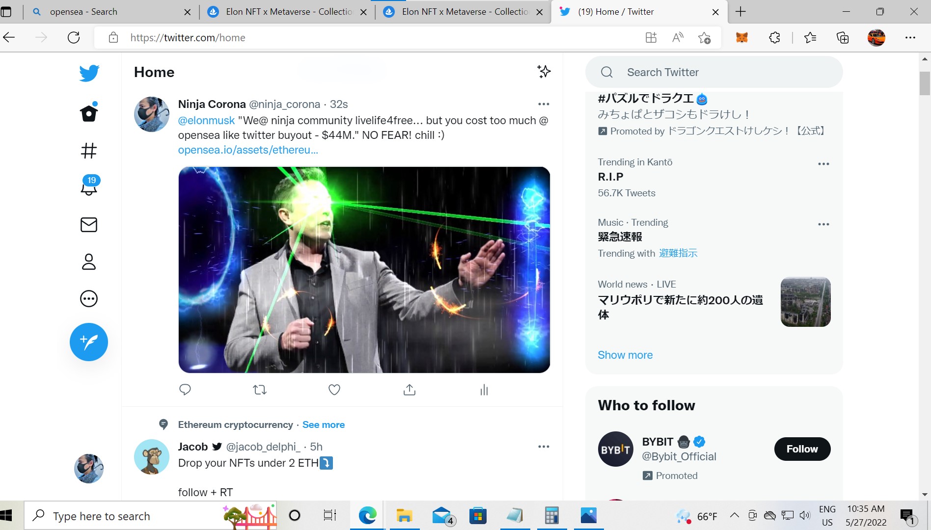 Ninja corona tweet4Elon-Screenshot 2022-05-27 103533