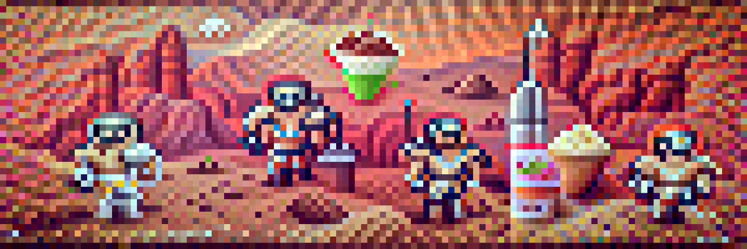 #243 The spartans are eating icecreams on mars