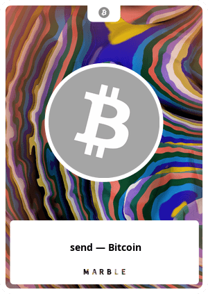 send — Bitcoin
