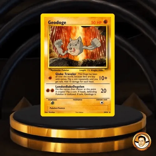 POKELON #72: Geodoge (Holographic) (1E)