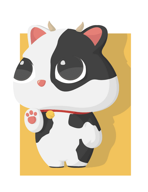 Milky Onigiri neko