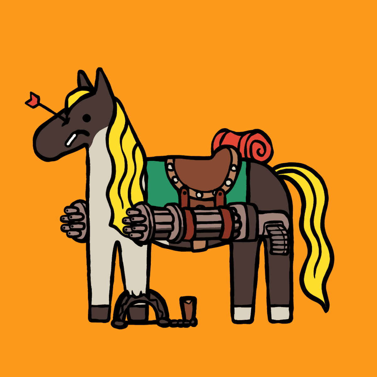 Gunslinger Horses #1744