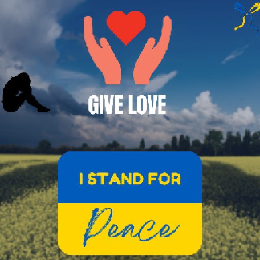 Ukraine Pixel (50% fund to Ukraine Charity)