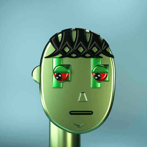 3D Chrome Punk #0676