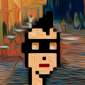 Van Gogh Punk #9200