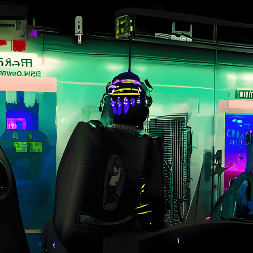 A Cyberpunk in Tokyo 