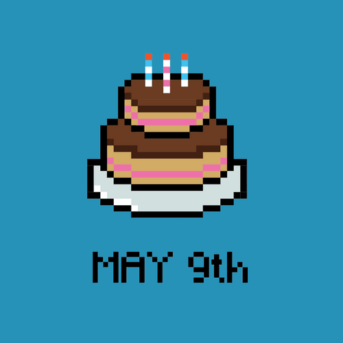 CryptoBirthdayCake #130 May 9th