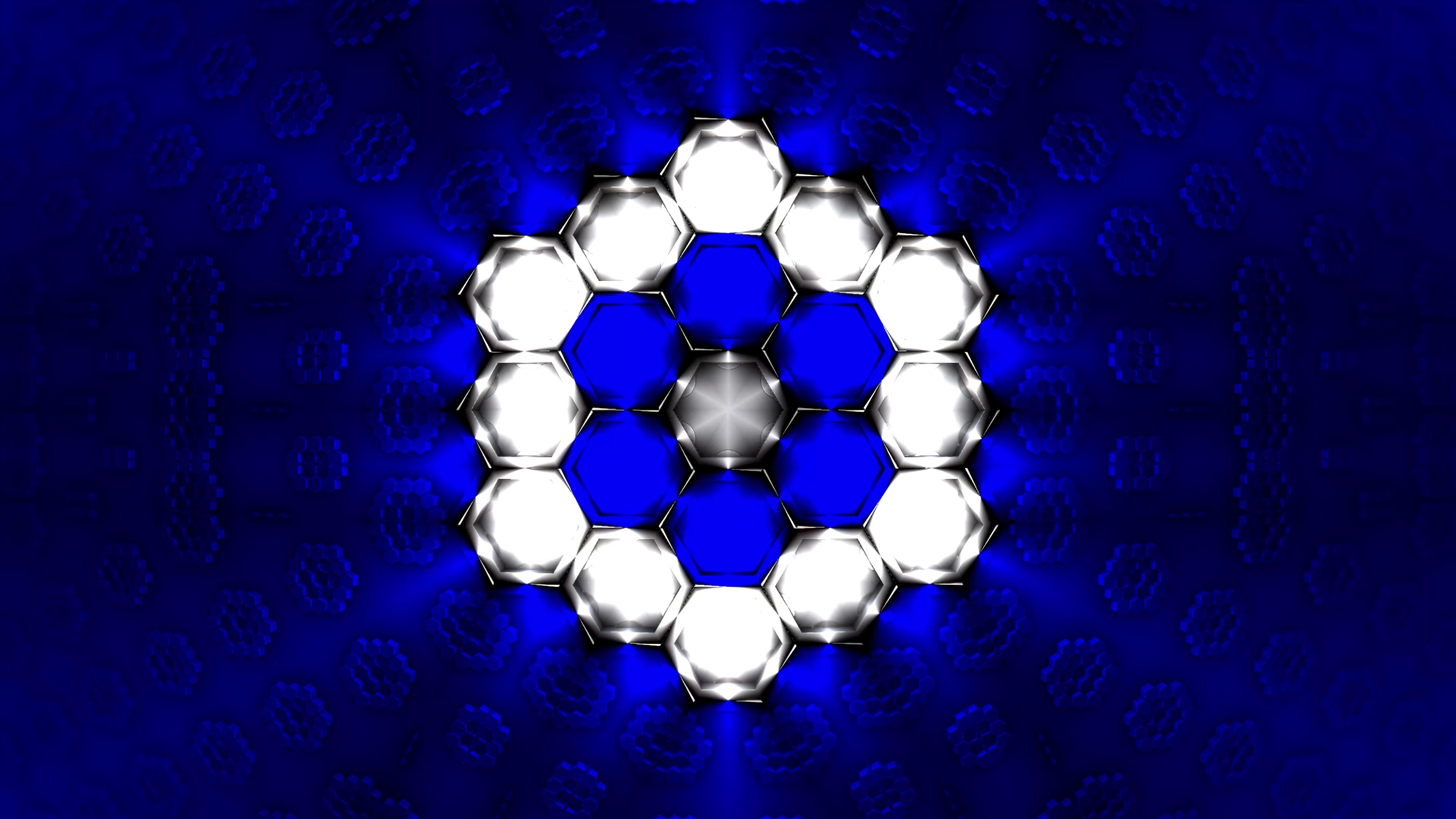 Compound Visions - Hexagon Mirror Array #16