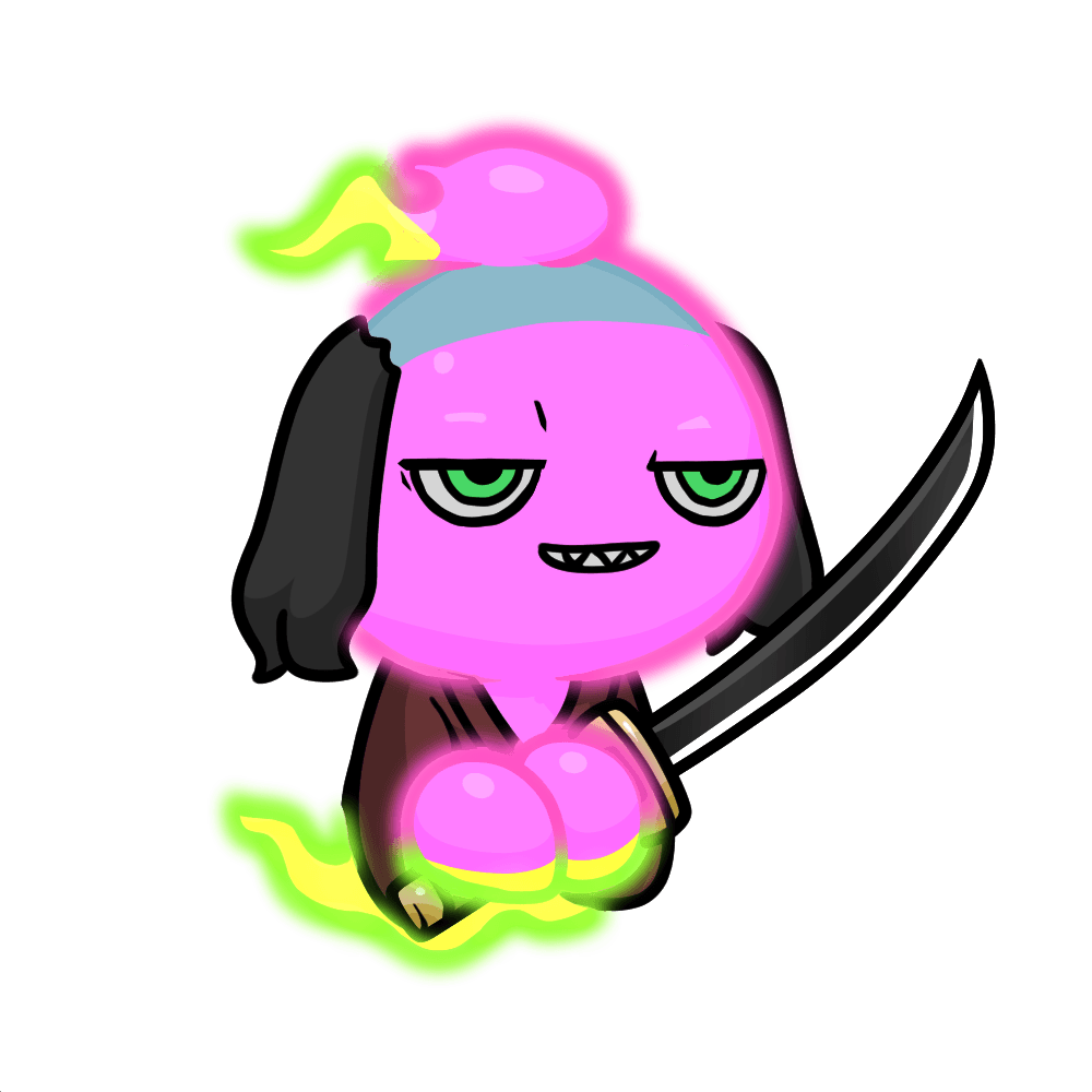 Mitama-Samurai-Neonpink #02642