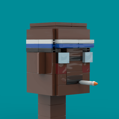 Brickhead Punk #4387