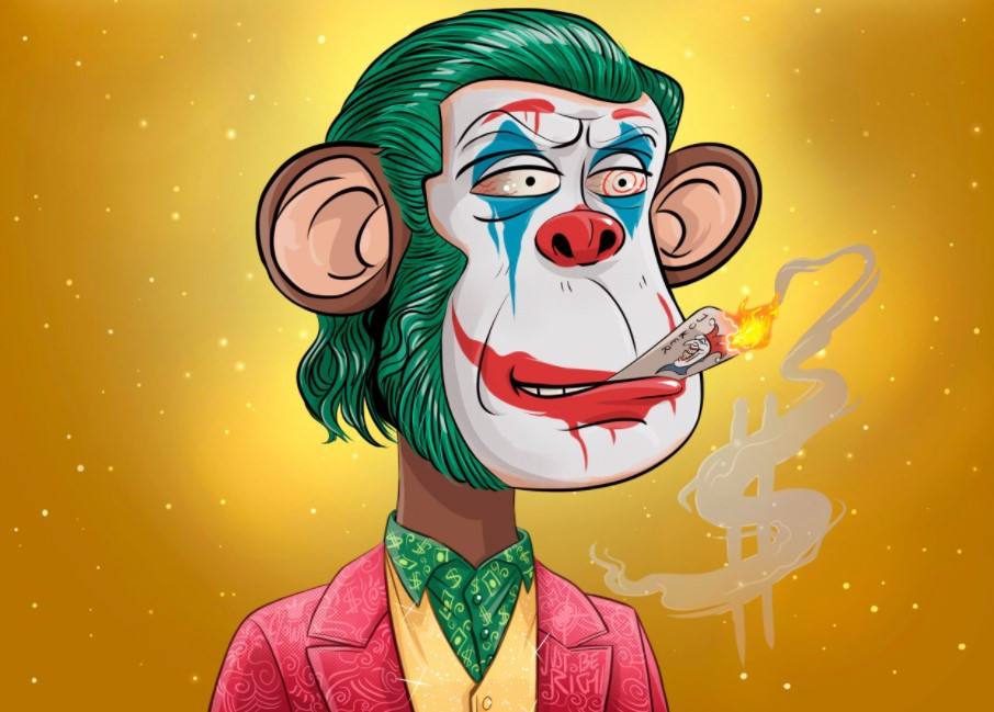Anim 8 Nft Ape Joker Nft Animation Collectionn Opensea
