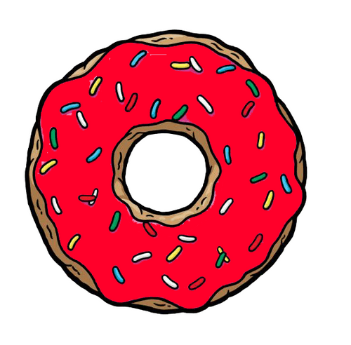 Red Doughnut