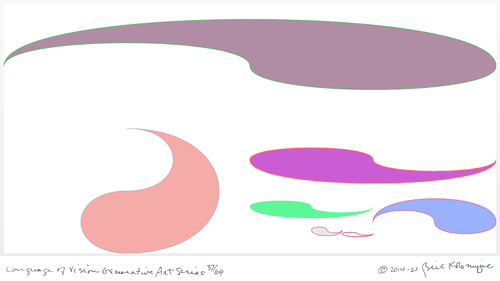 Language of Vision Generative Art Series 37/64