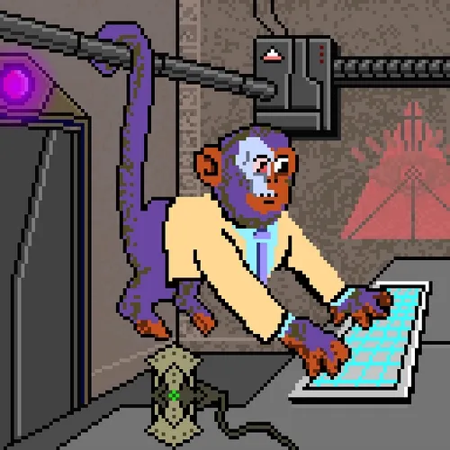 Cyberpunk Ape Executives - #38