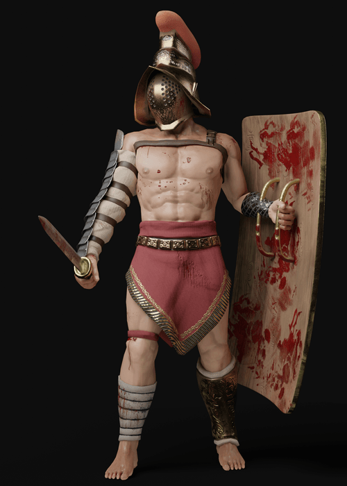 Murmillo Gladiators Gaul GLAD.02