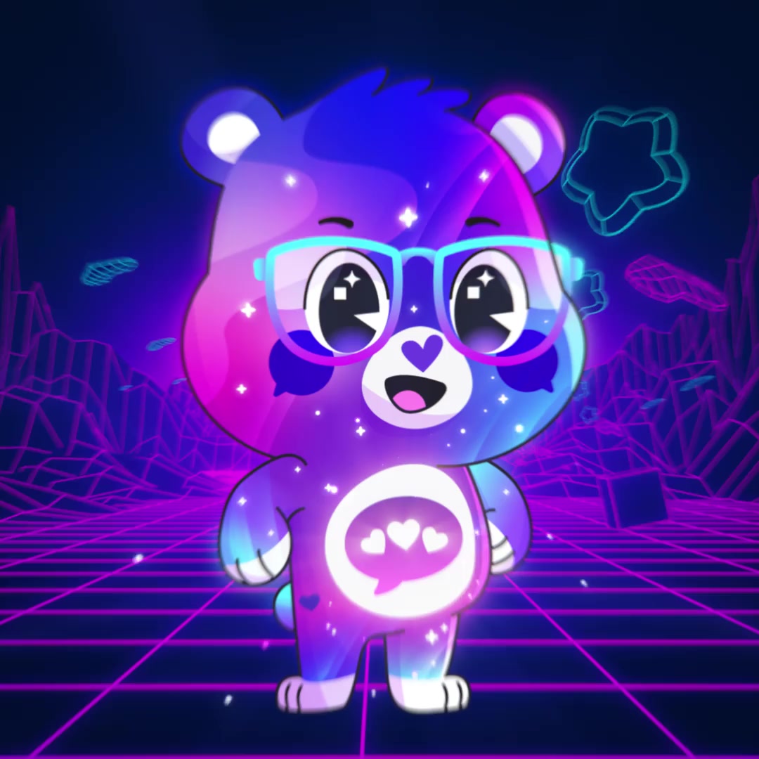 Hello Fren Bear™ #1 - Care Bears Forever ETH | OpenSea