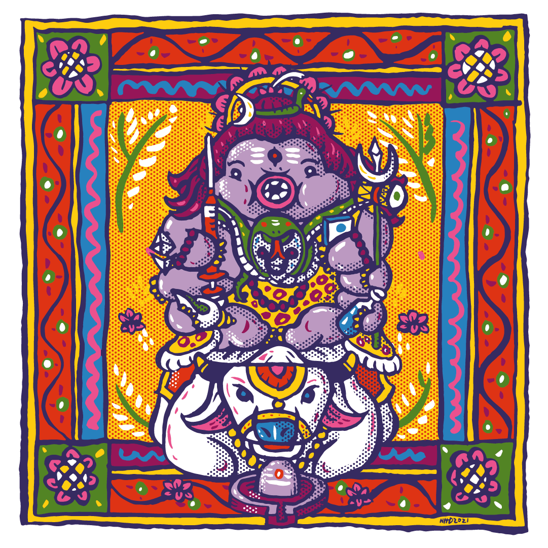 Water bear gods, Shiva #04