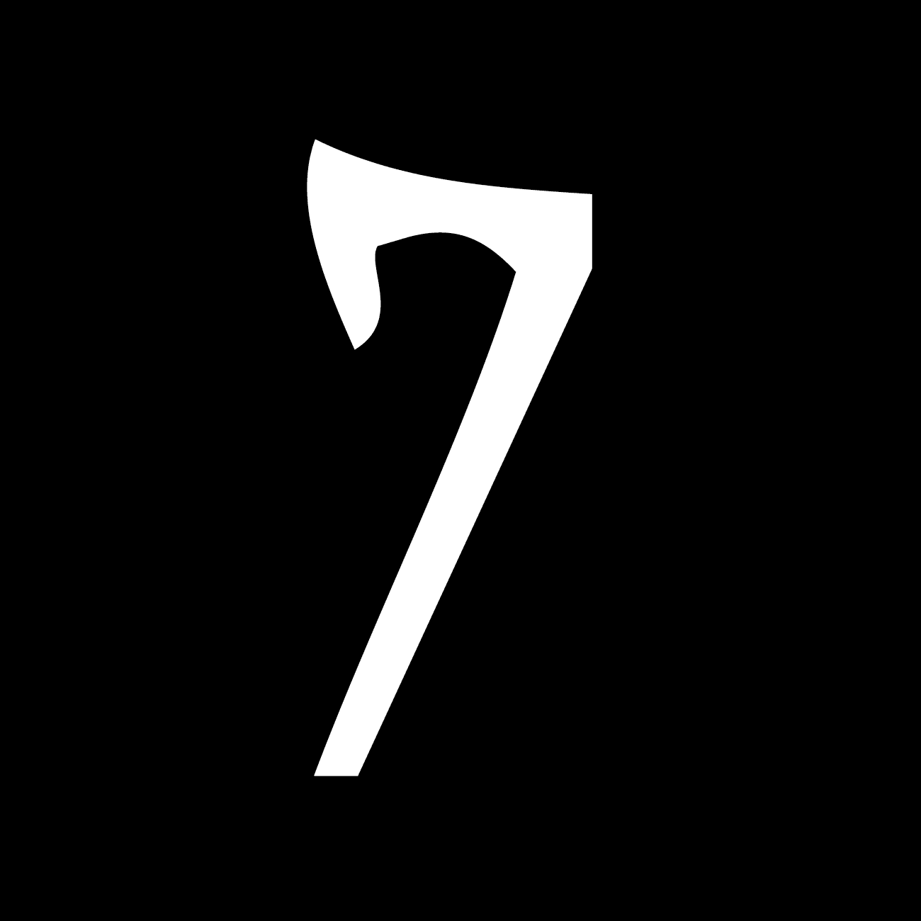 The Neverhood Font Number 7 The Neverhood Font OpenSea The Neverhood Font Number 7 The Neverhood Font OpenSea