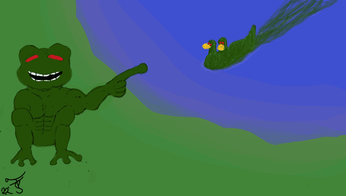 Trash Fire Salsa: Double headed Slug Duck