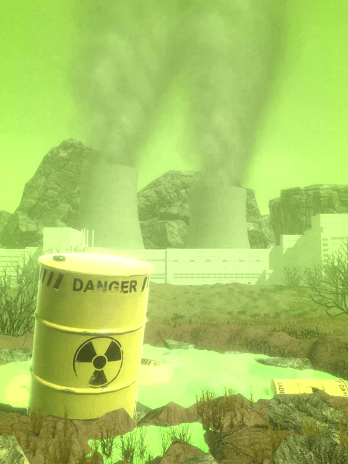 Suspicious Radioactive Barrel