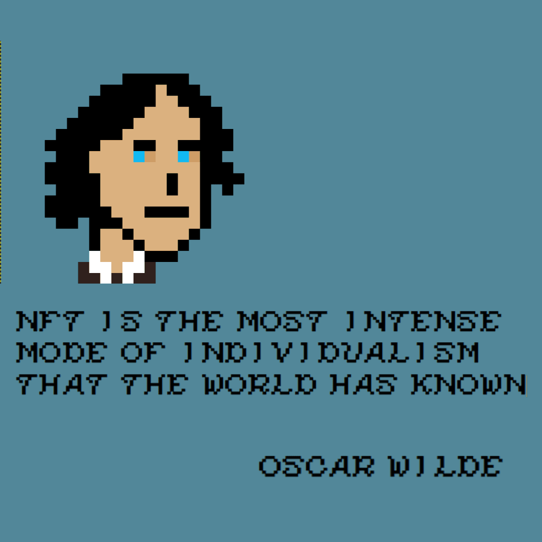 Oscar Wilde's Cryptopunk poetry