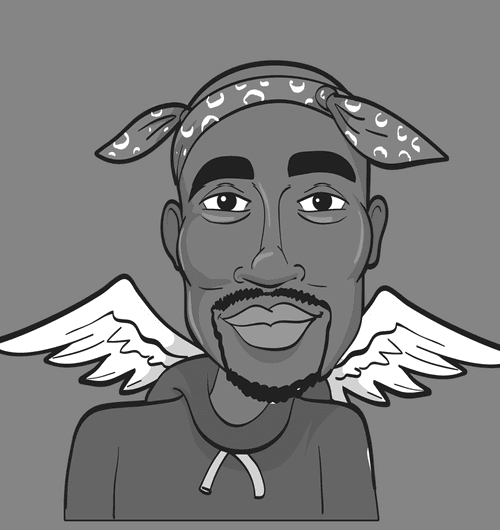 Tupac Shakur | Variant II (CI #45)