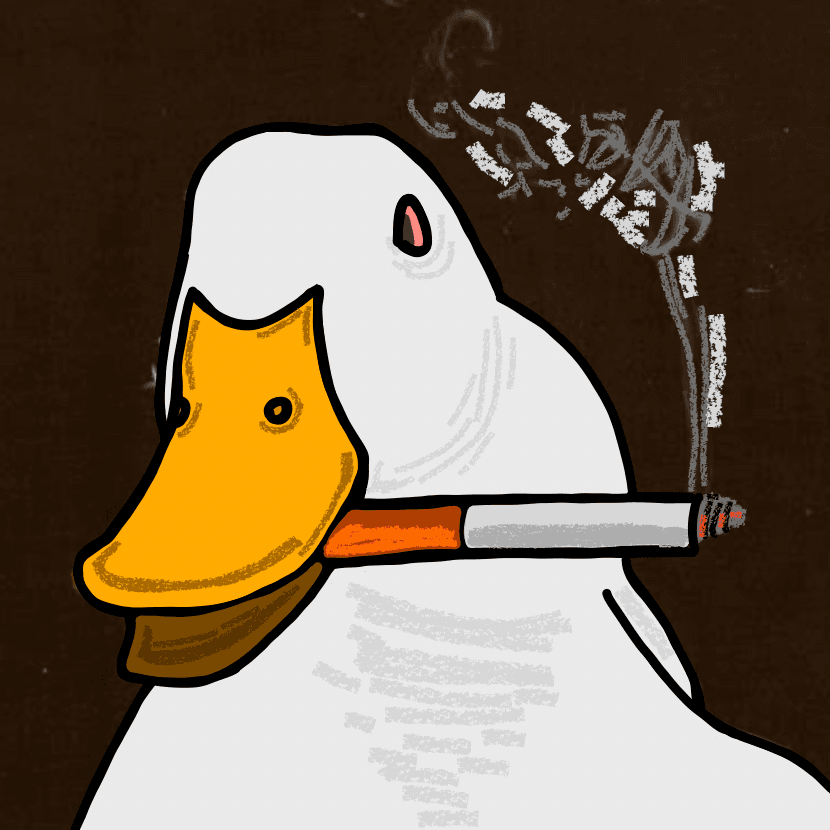 the smocking duck - Collection | OpenSea