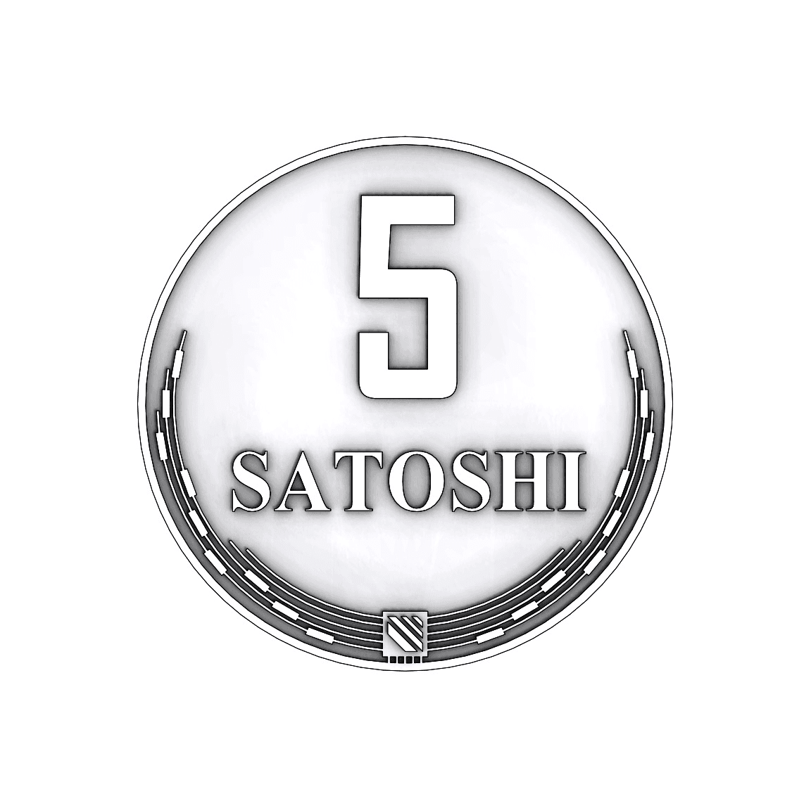 Silver Coin 5 Satoshi