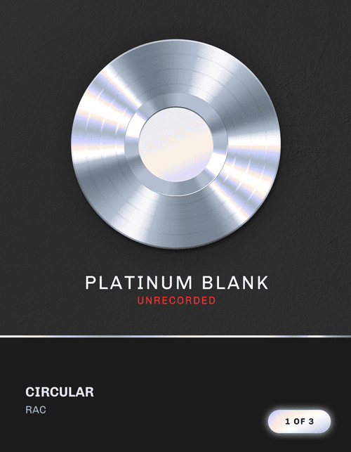 Circular Platinum Blank