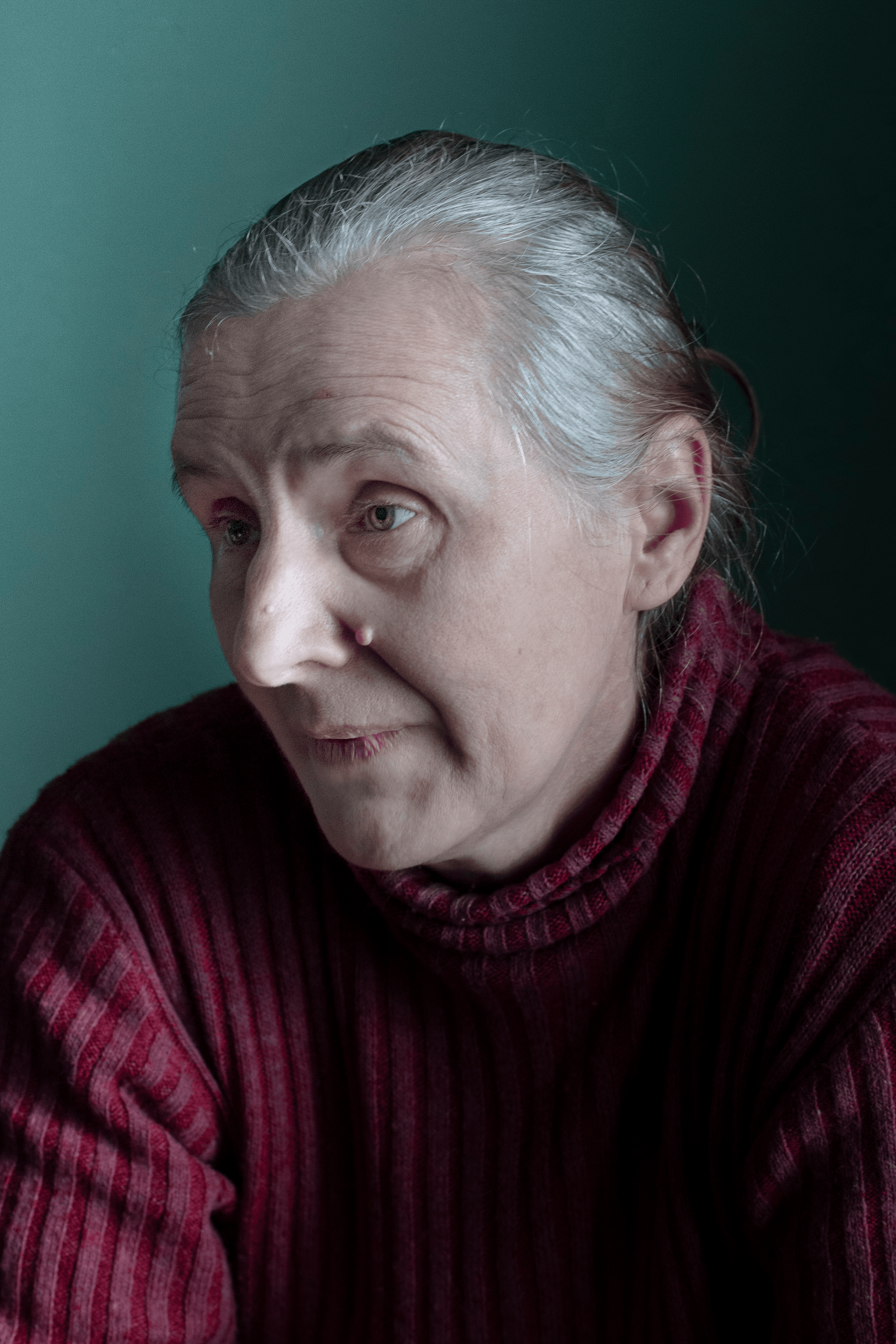 Portrait of a woman from Kharkiv